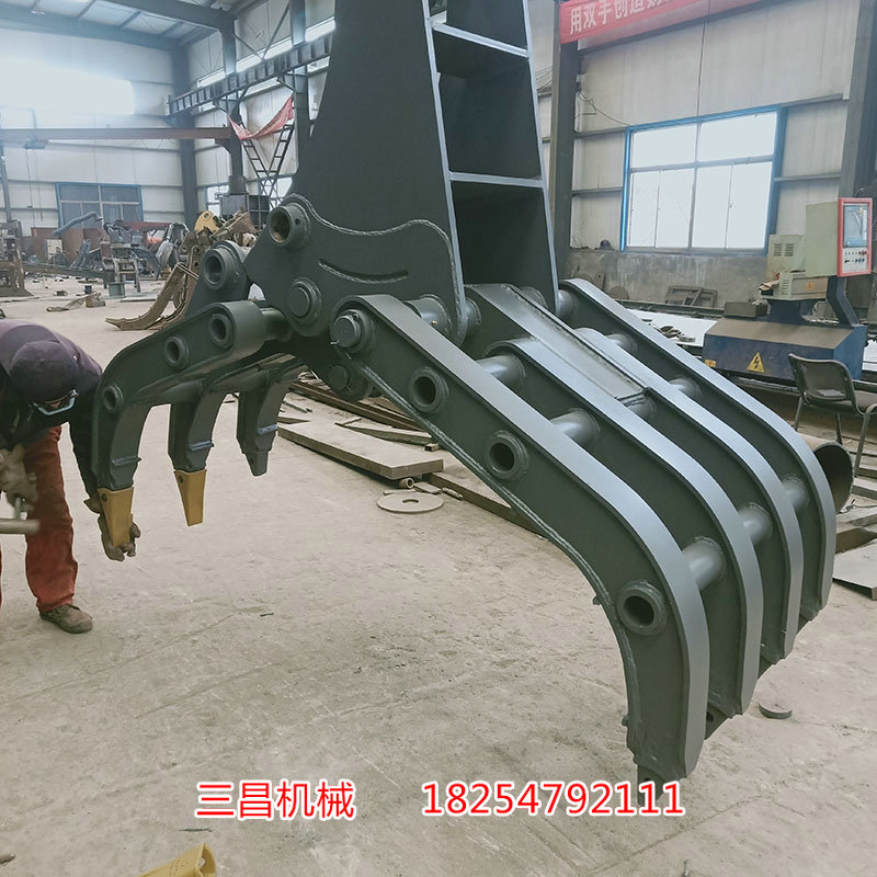 3+4機械抓